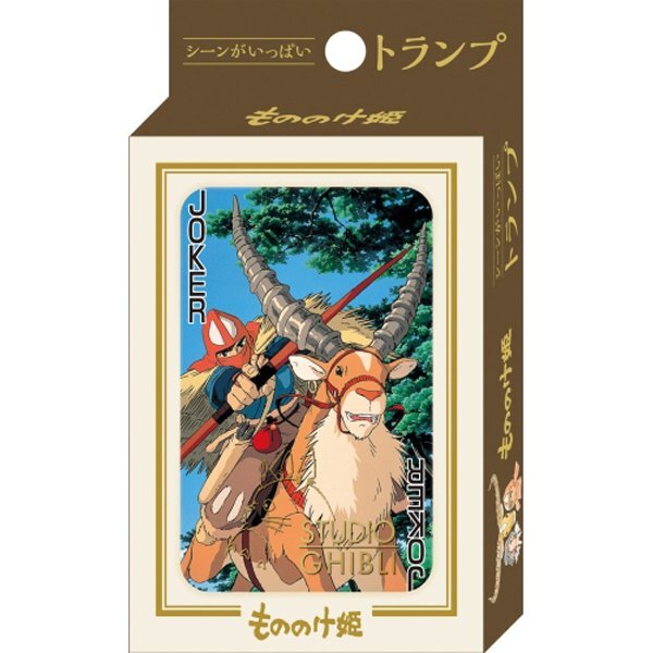 Studio Ghibli Princess Mononoke Playing Cards