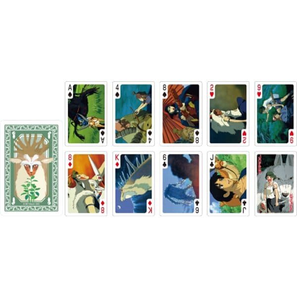 Studio Ghibli Princess Mononoke Playing Cards