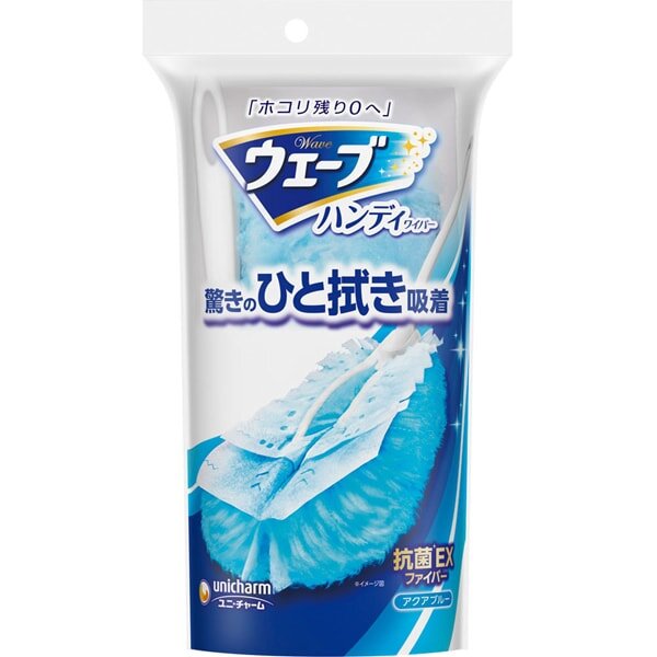 Unicharm Wave Handy Wiper Tool & Dry sheet Set