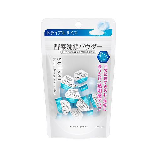 Suisai Face-Wash Powder Capsule