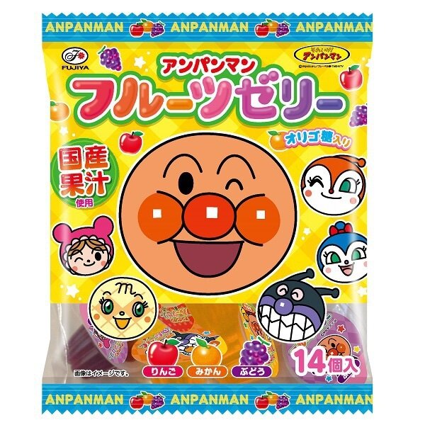 Fujiya Anpanman Fruits Jelly