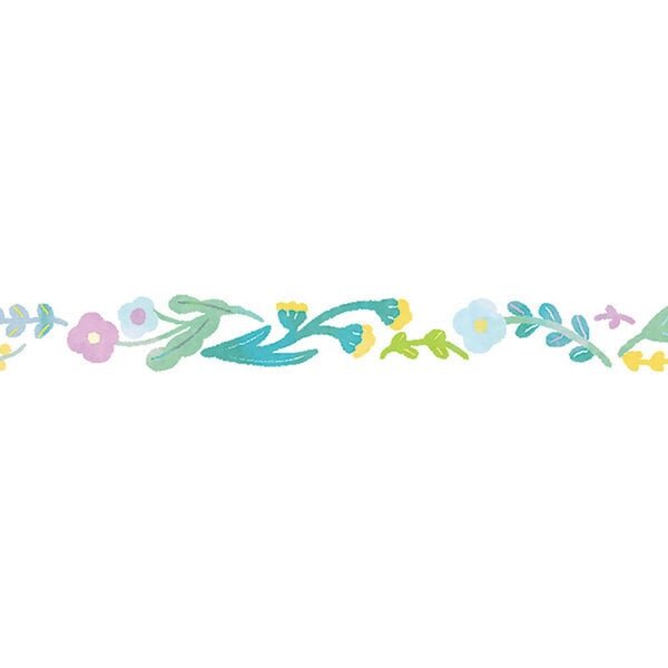 SODA Transparent Washi Tape Garden