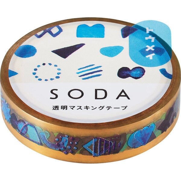 SODA Transparent Washi Tape Shape