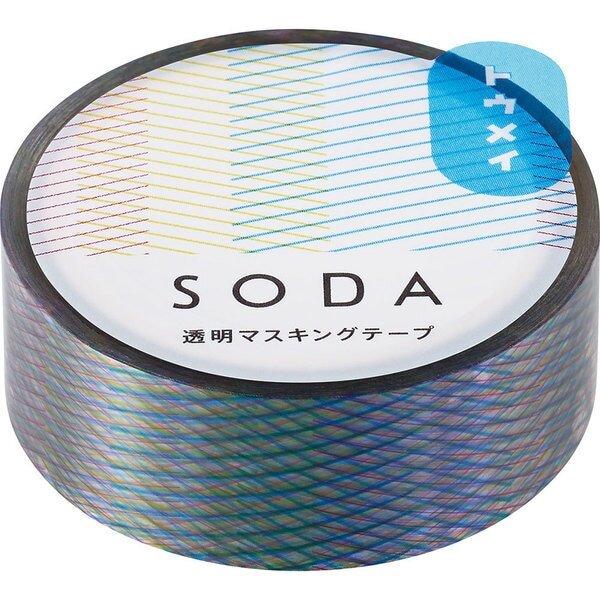 SODA Transparent Washi Tape Prism