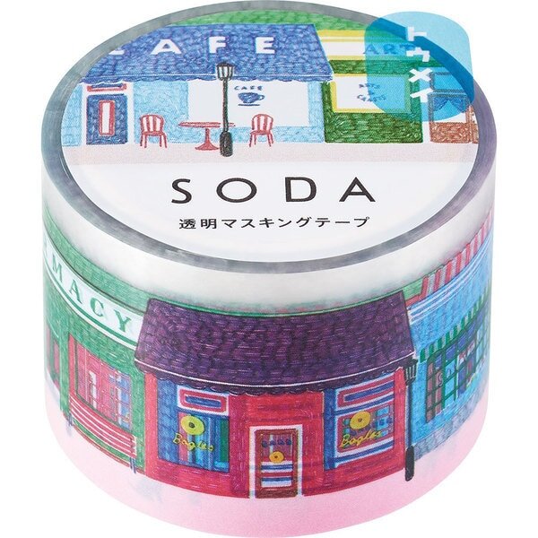 SODA Transparent Washi Tape Avenue