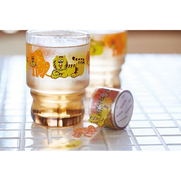 SODA Transparent Washi Tape Zoo Mate