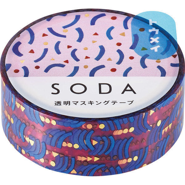 SODA Transparent Washi Tape Pattern