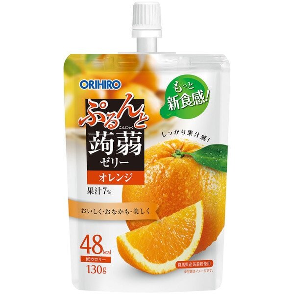 Orihiro Purunto Konnyaku Jelly Orange
