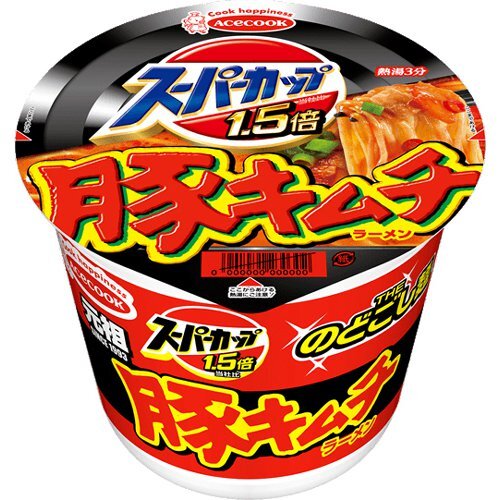 Super Cup Pork and Kimchi Ramen