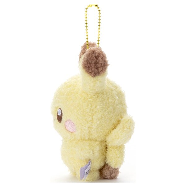 Pokemon Pokepiece Plush Toy Ball Chain Mascot Pikachu