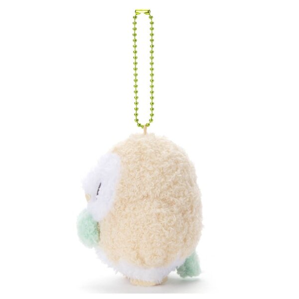Pokemon Pokepiece Plush Toy Ball Chain Mascot Mokuro