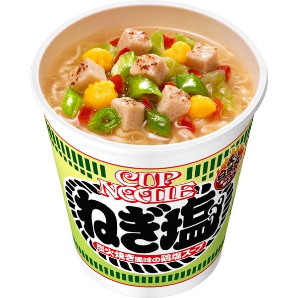 Nisshin Cup noodle Green Onion Salt