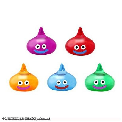 Dragon Quest Smile Slime clear magnet 5 pcs set