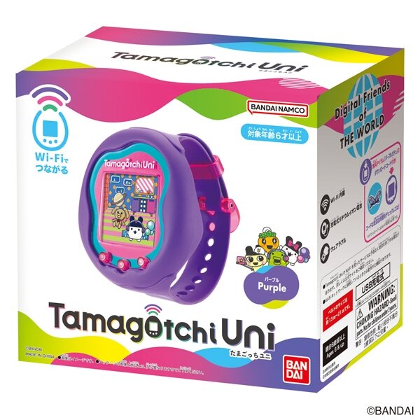 Bandai Tamagotchi Uni Purple