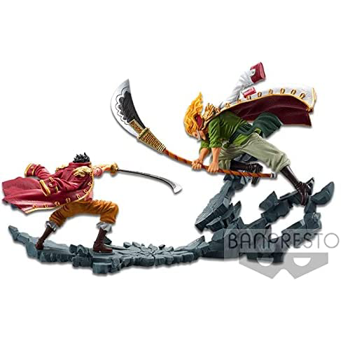One Piece Gol D Roger vs Edward Newgate Figure Set