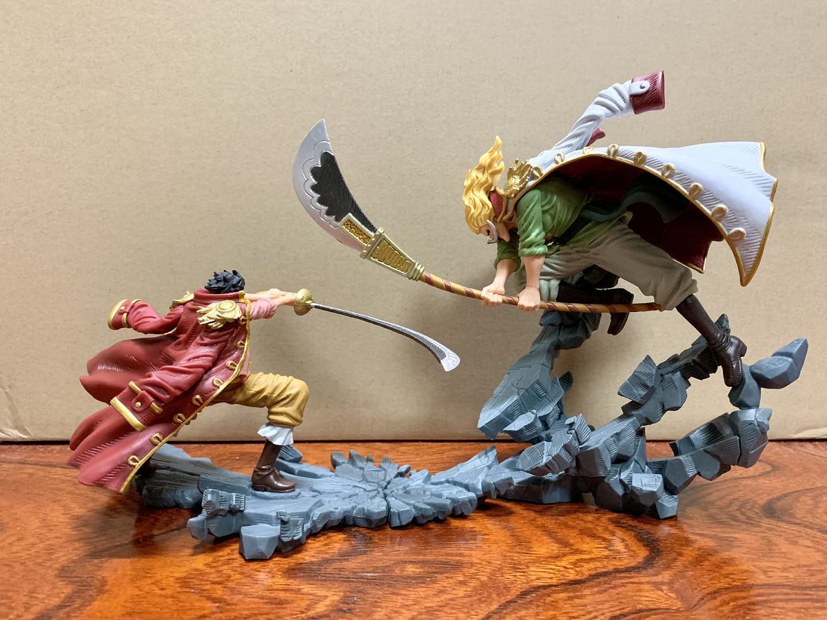 One Piece Gol D Roger vs Edward Newgate Figure Set