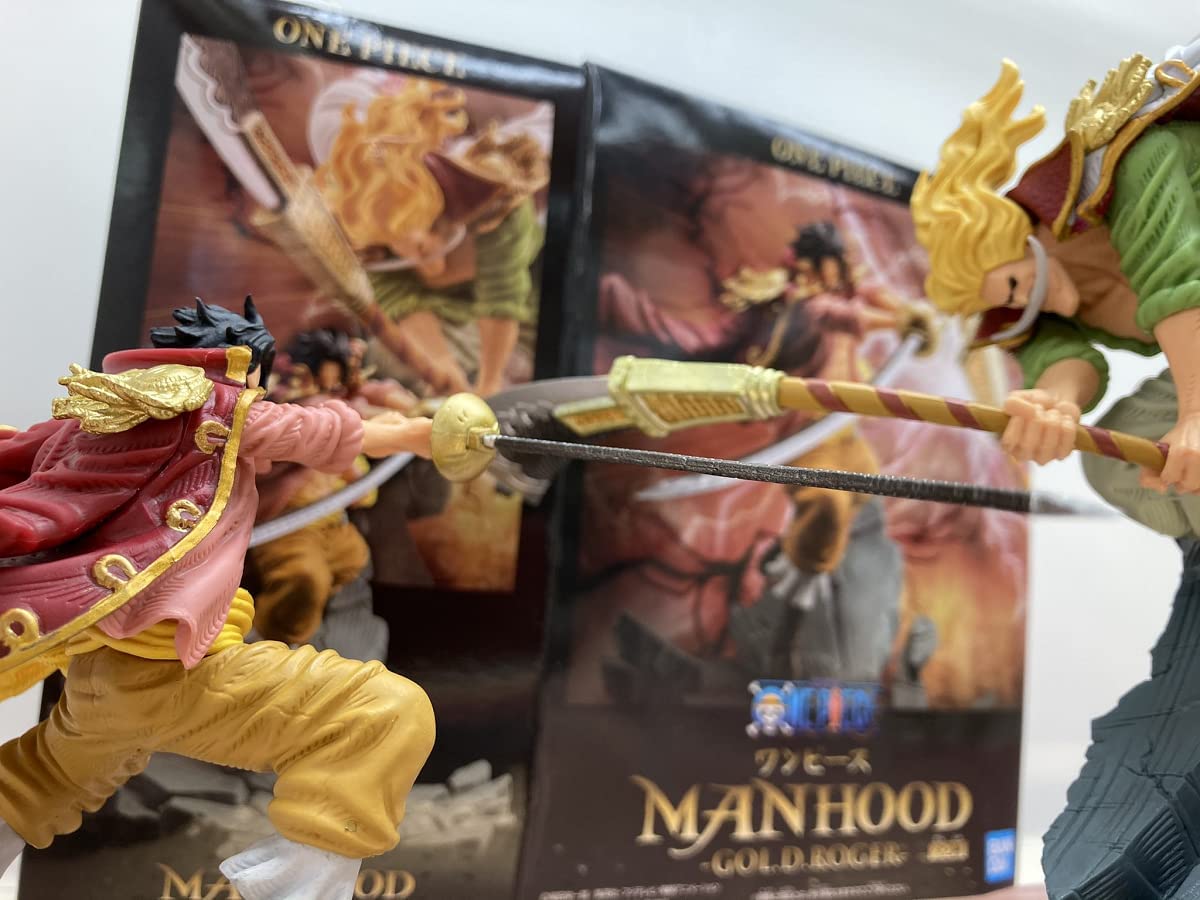 One Piece Gol D Roger vs Edward Newgate Figure Set