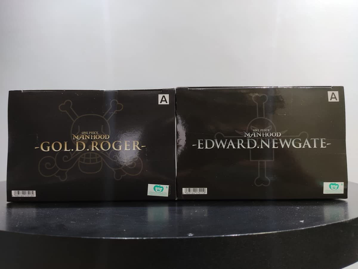 One Piece Gol D Roger vs Edward Newgate Figure Set