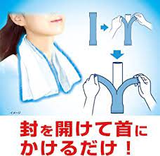 Kobayashi Pharmaceutical Cooling Towel 5pack