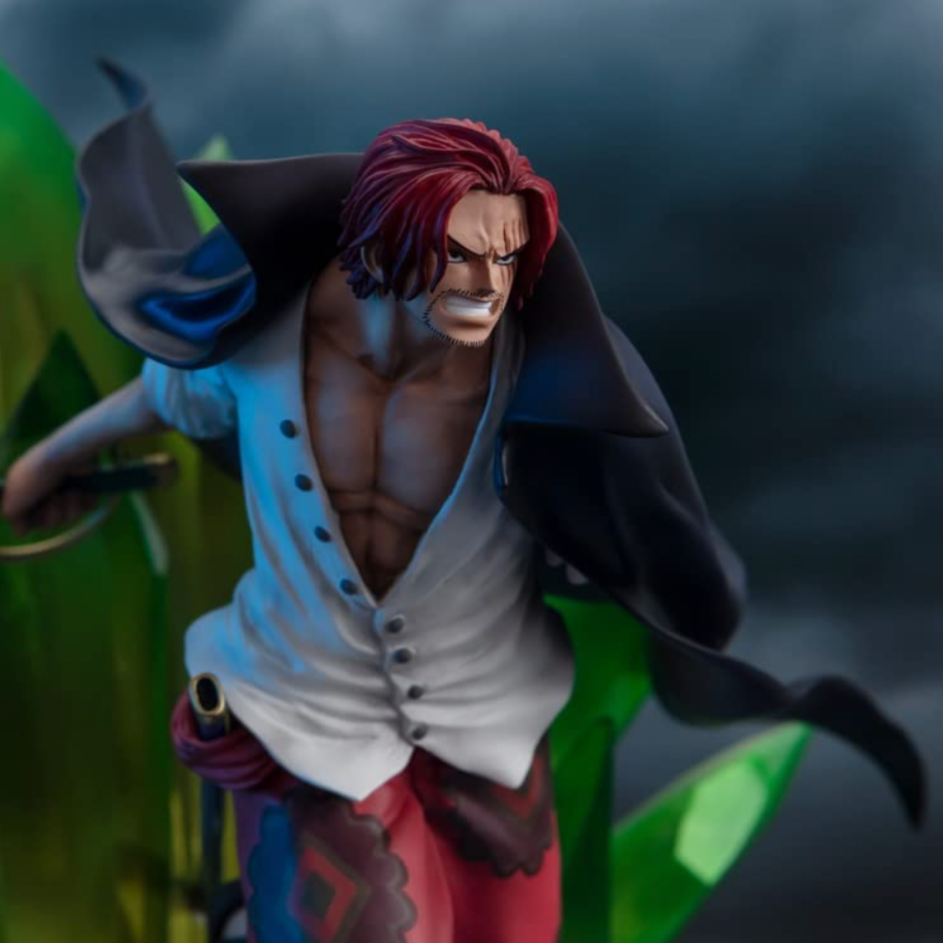 One Piece Film Red Shanks & Uta Figure Set