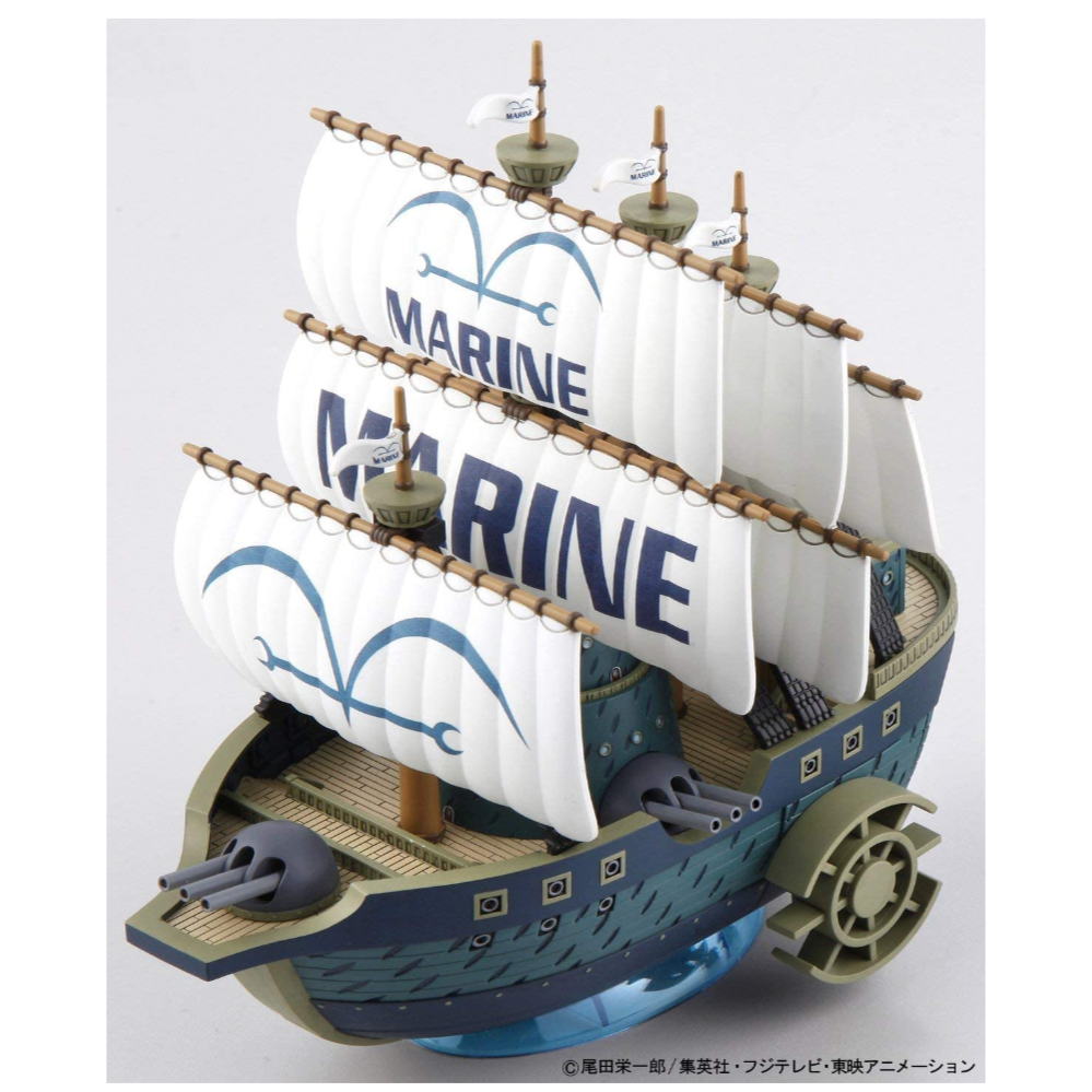 One Piece Navy Ship Model