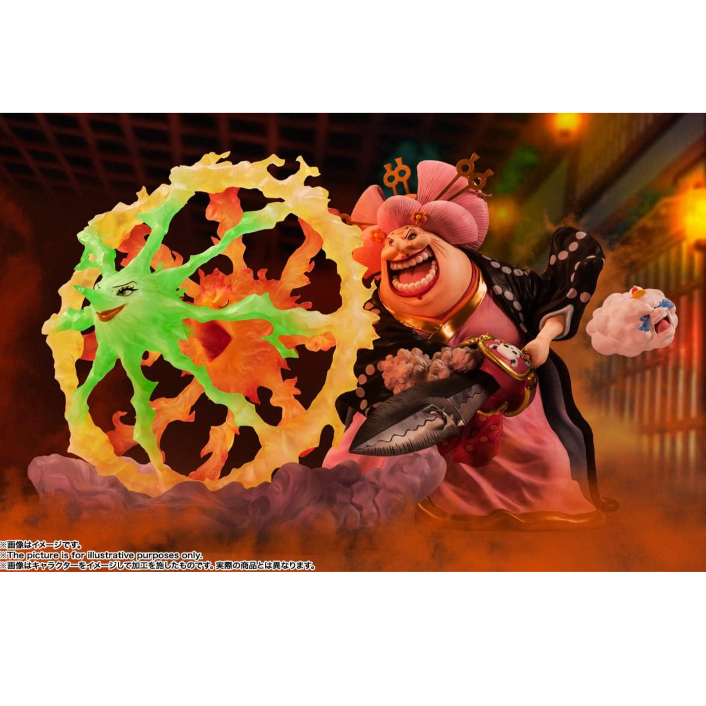 One Piece Big Mom Onigashima Figure