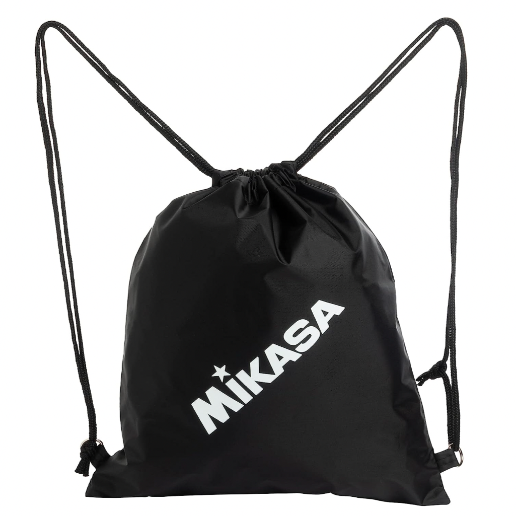 MIKASA Drawstring Bag Black