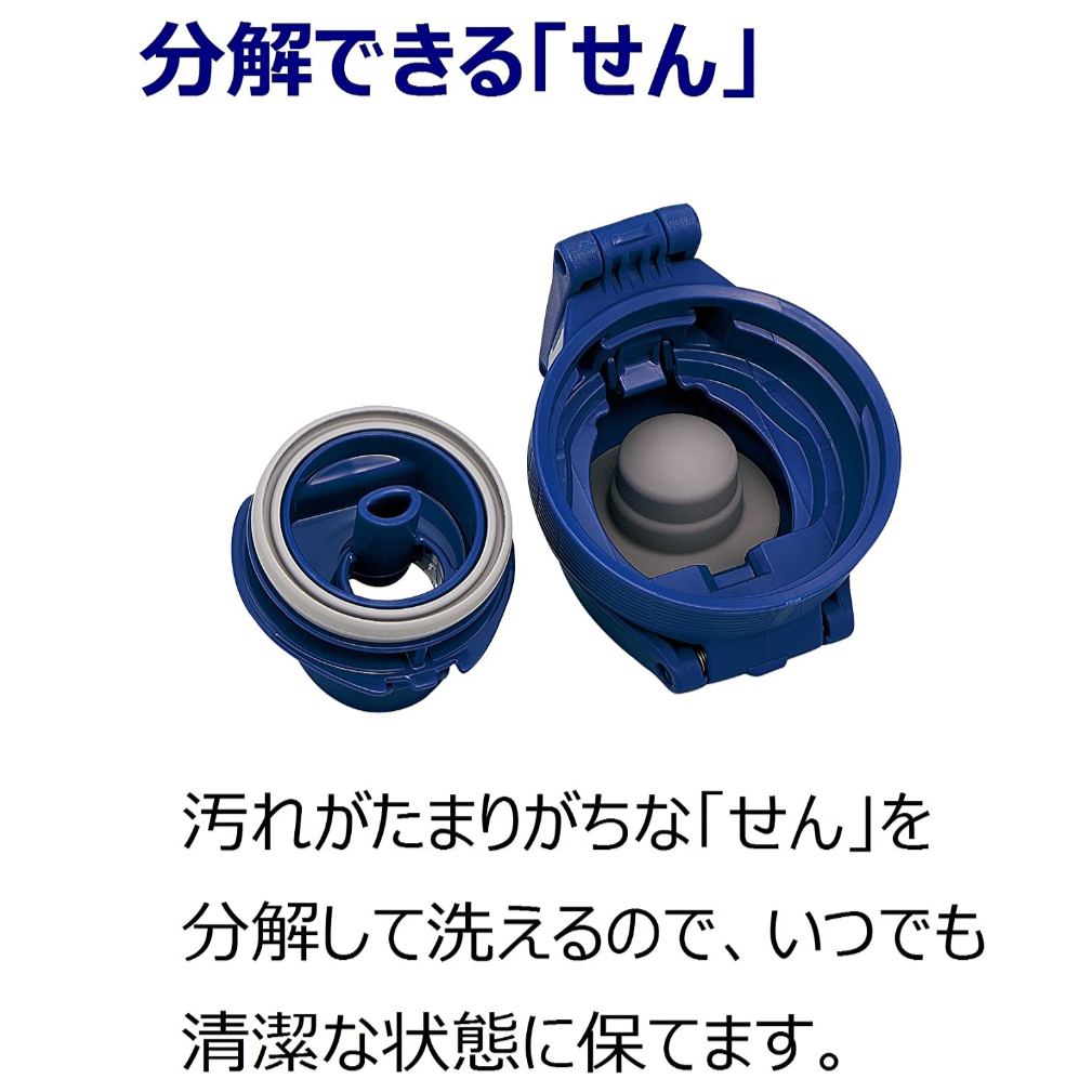 Mizuno Zojirushi Water Bottle Blue