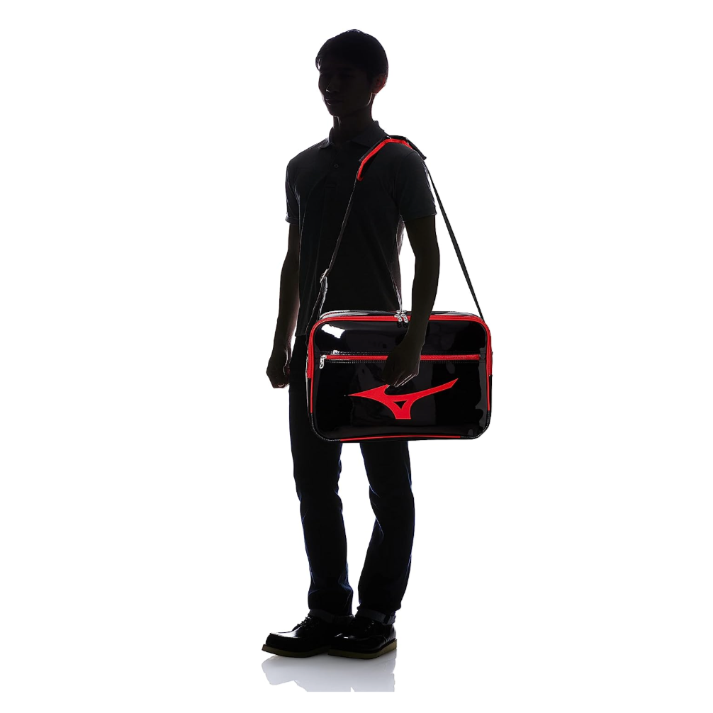 MIZUNO Sports Bag - Black & Red