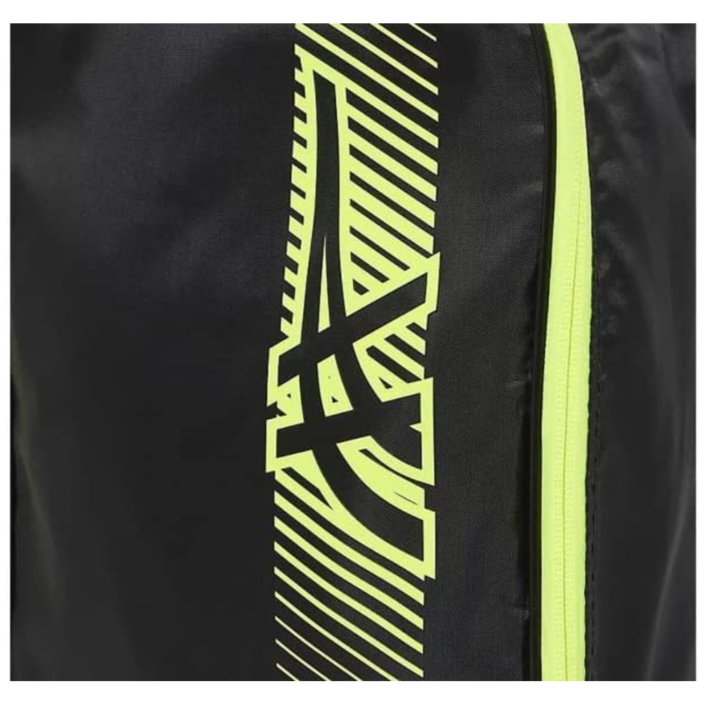 ASICS Shoes Case Sports Bag - Black & Green