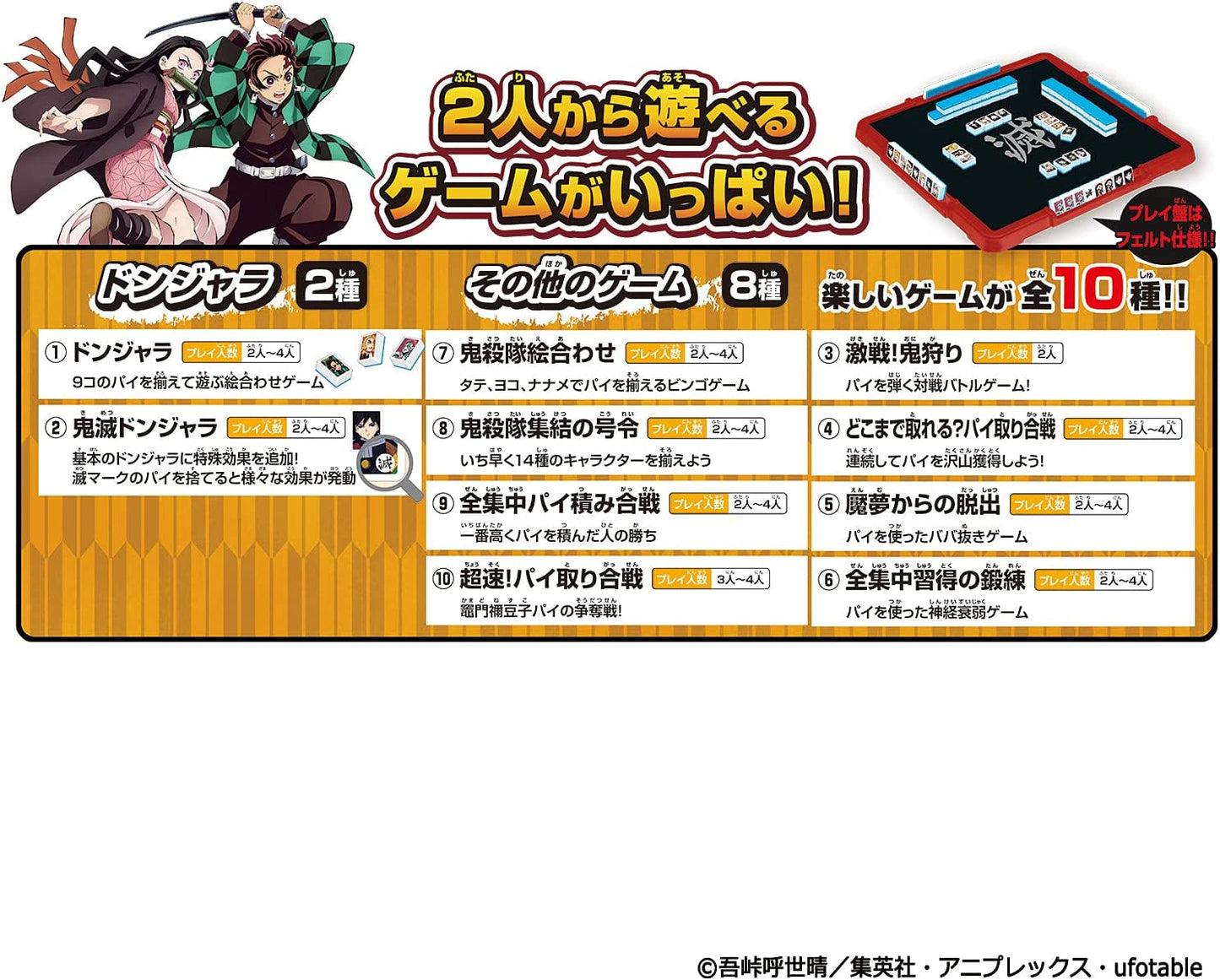 Demon Slayer Donjara Board Game