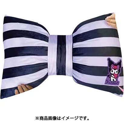 Sanrio Kuromi Ribbon Cushion