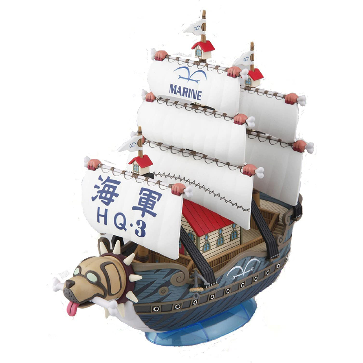 One Piece Garp Marine Ship Model