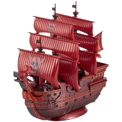 One Piece Akagami Film Red Ship Model
