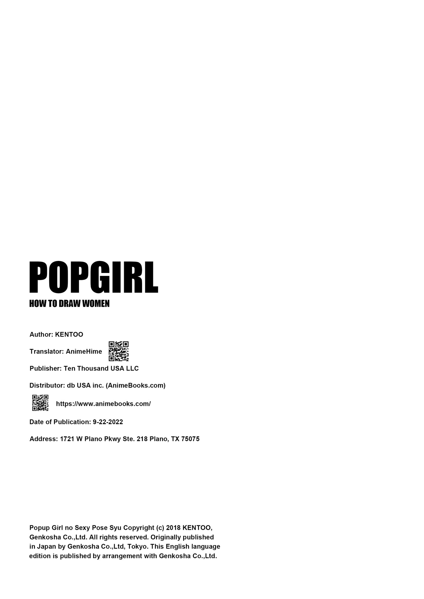 POPGIRL: HOW TO DRAW WOMEN Art eBook Available Now!!