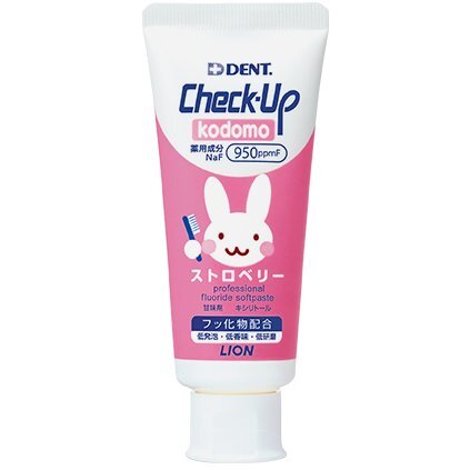 Lion Check Up Kids Toothpaste Strawberry