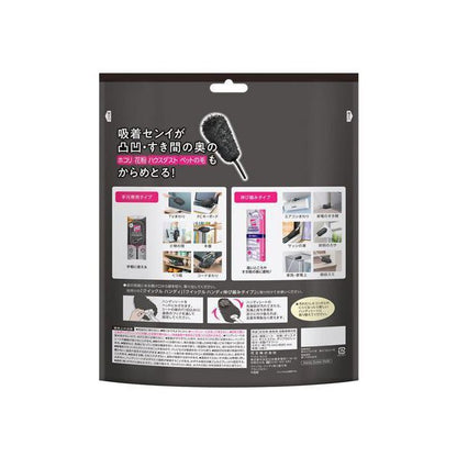 Quickle Wiper Handy Replacement 6 Sheets Black