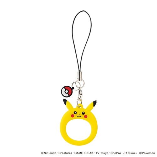 Pokemon Silicon Ring Pikachu Strap　