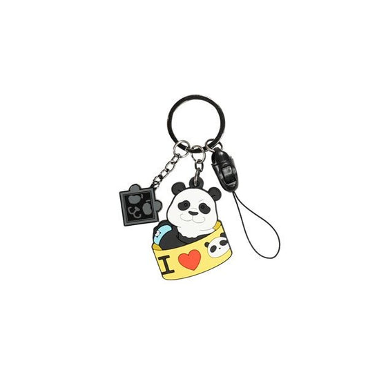 Jujutsu Kansen Motif Key Chain Panda