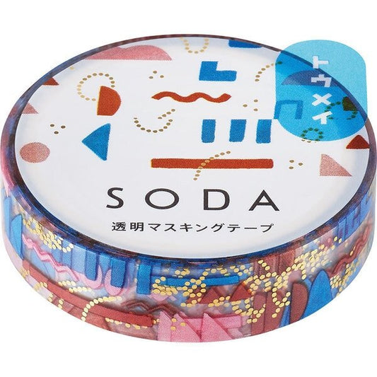 SODA Transparent Washi Tape Parts
