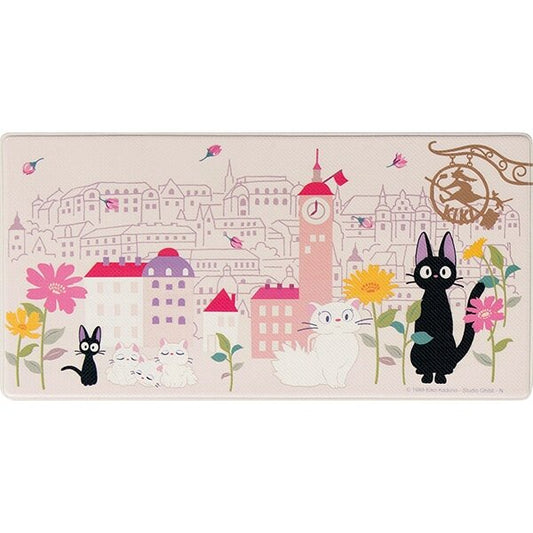 Kiki's Delivery Service Jiji Flower Town Long Floor Mat 45×90cm