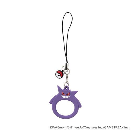 Pokemon Silicon Ring Gengar Strap　