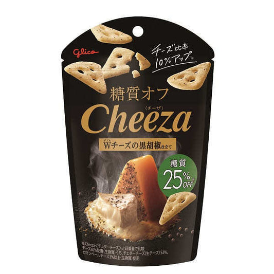 Cheeza Snack Low Carb Black Pepper Double Cheese