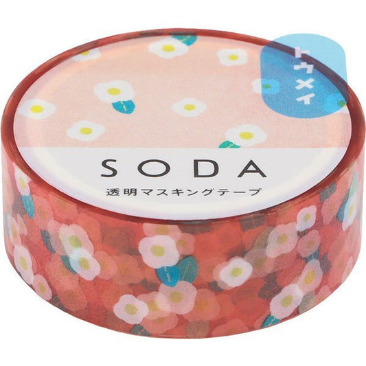 SODA Transparent Washi Tape Spring