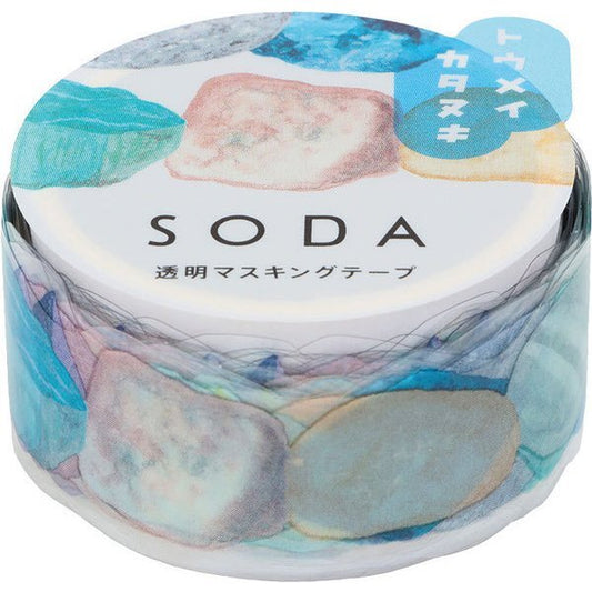 SODA Transparent Washi Tape Ores