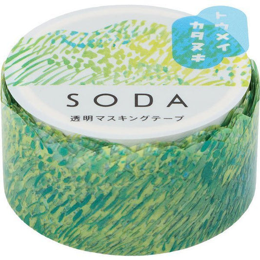SODA Transparent Washi Tape Mountains