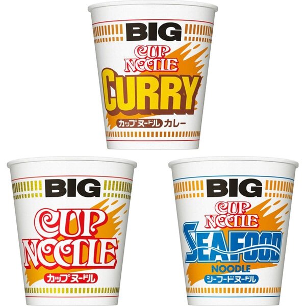 Nissin Cup Noodle  Big 3 Set