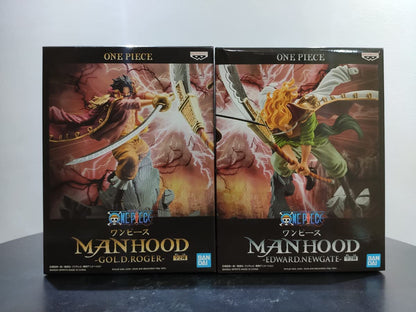 One Piece Gol D Roger vs Edward Newgate Figure Set