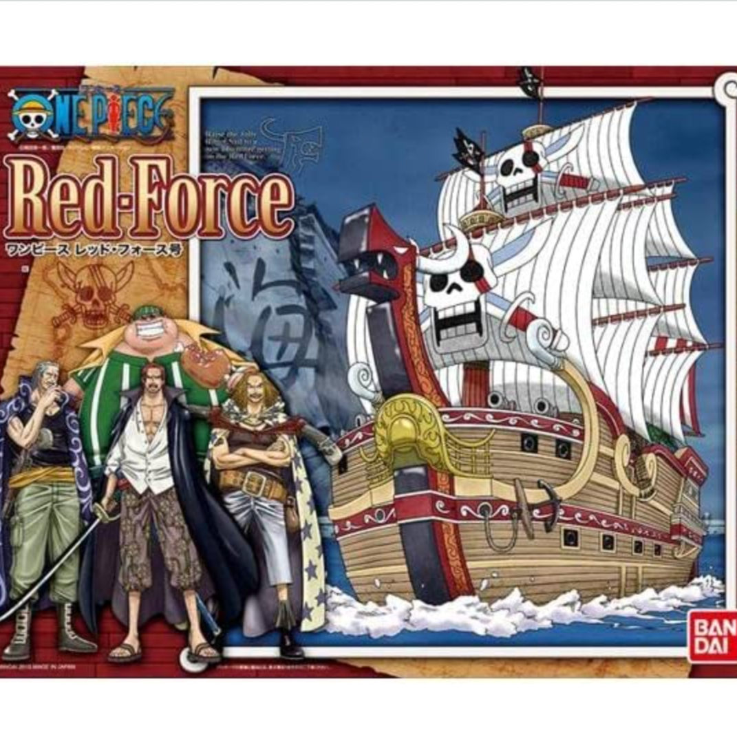 One Piece Red Hair Pirates Ship Model