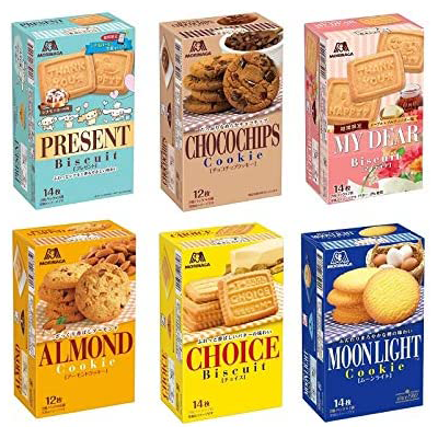 Morinaga Biscuit & Cookie Set of 6